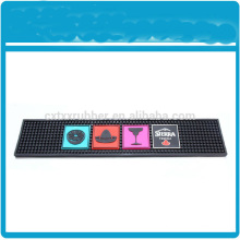 promotion felt bar drink square PVC bar mats